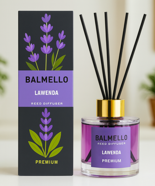 Lawenda PREMIUM - 120 ML Zapach do domu BALMELLO