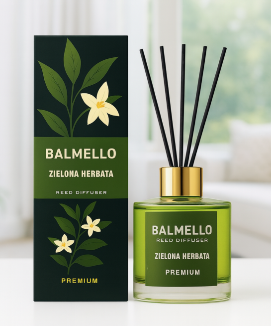 Zielona herbata PREMIUM - 120 ML Zapach do domu BALMELLO