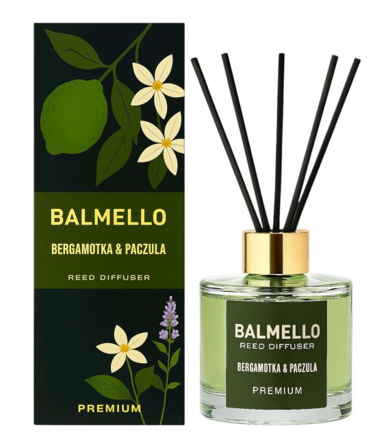 Bergamotka & Paczula  - 120 ML Zapach do domu BALMELLO