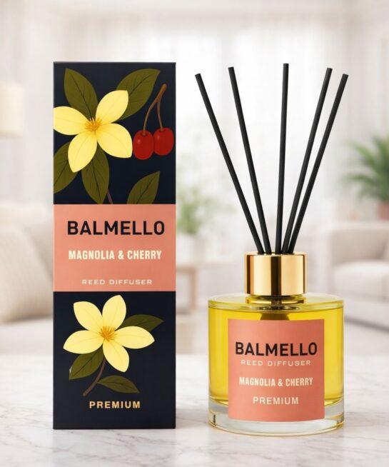 Magnolia & Cherry PREMIUM - 120 ML Zapach do domu BALMELLO