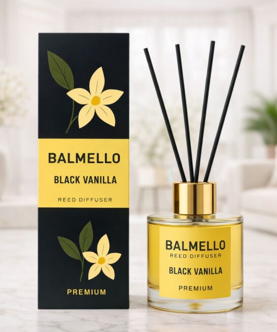 Black Vanilla PREMIUM - 120 ML Zapach do domu BALMELLO