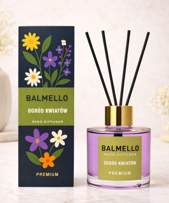 Ogród kwiatów PREMIUM - 120 ML Zapach do domu BALMELLO
