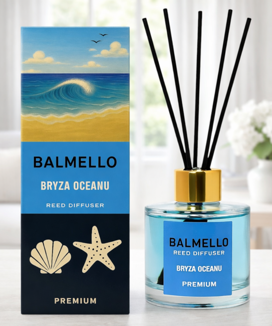 Bryza Oceanu PREMIUM - 120 ML Zapach do domu BALMELLO