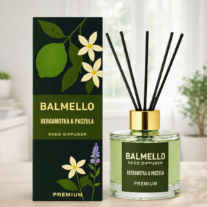 Bergamotka & Paczula PREMIUM - 120 ML Zapach do domu BALMELLO