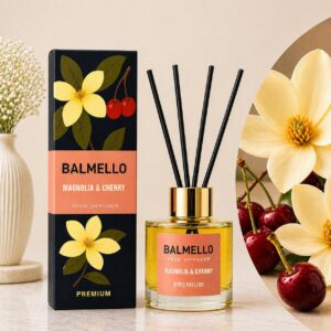 Magnolia & Cherry Premium – Zapach do domu BALMELLO 120 ml