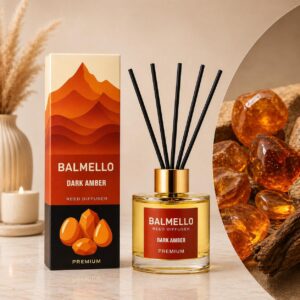 Dark Amber Premium – Zapach do domu BALMELLO 120 ml