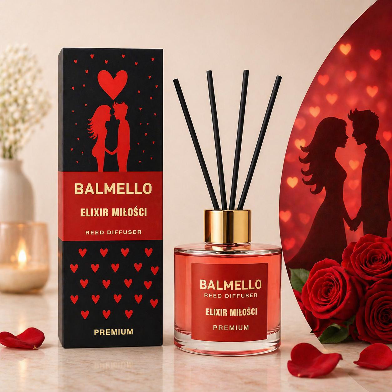 Elixir Miłości Premium - Zapach do domu BALMELLO 120 ml
