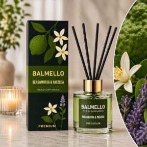 Bergamotka & Paczula Premium - Zapach do domu BALMELLO 120 ml