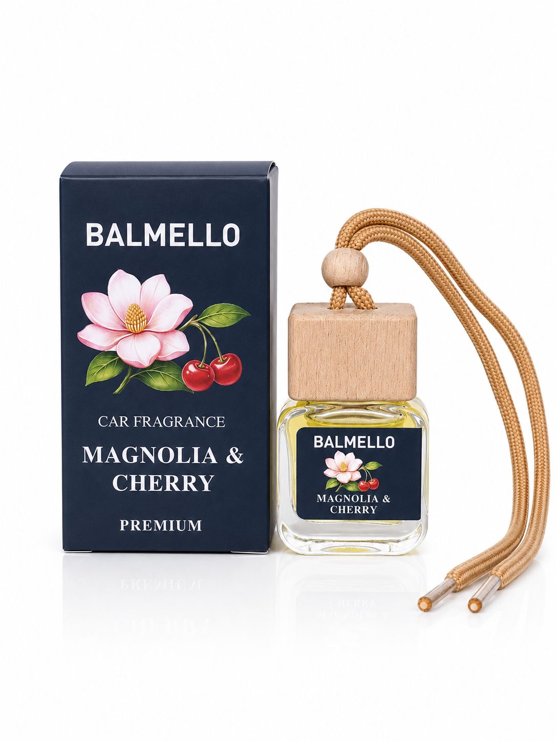 Magnolia & Cherry Premium - zapach do auta BALMELLO 10 ML - obrazek 5