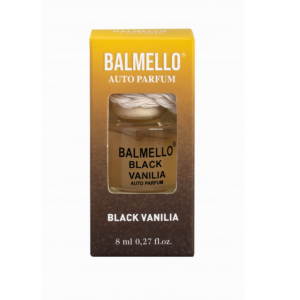 Black Vanilla  – zapach do auta BALMELLO 8 ML