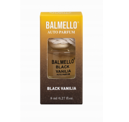 Black Vanilla  – zapach do auta BALMELLO 8 ML