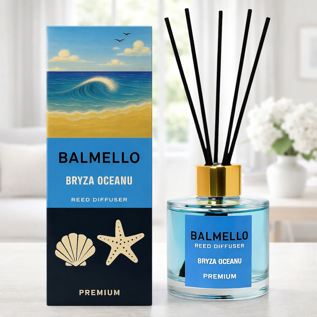 Bryza Oceanu Premium – Zapach do domu BALMELLO 120 ml - obrazek 2