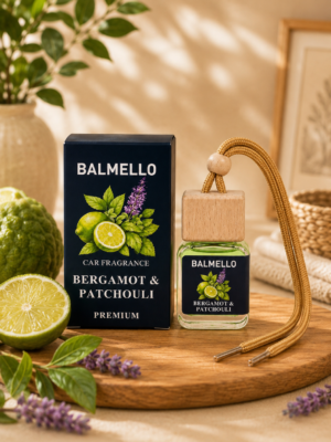 Bergamot & Patchouli Premium - zapach do auta BALMELLO 10 ML